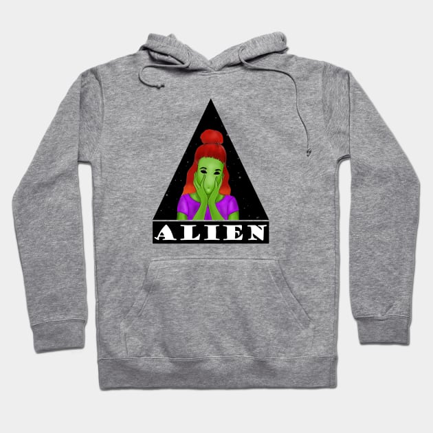 Alien Hoodie by fridagrisafi